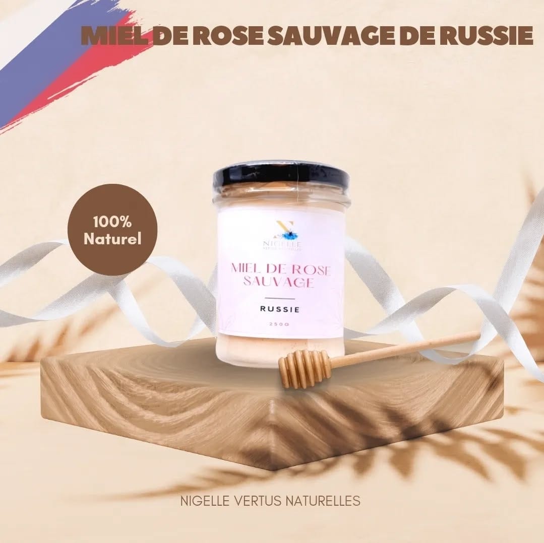 Miel de rosier sauvage