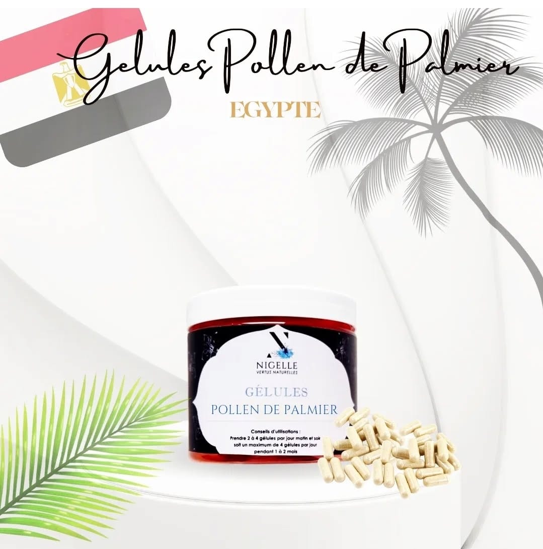 Gélules pollen de palmier