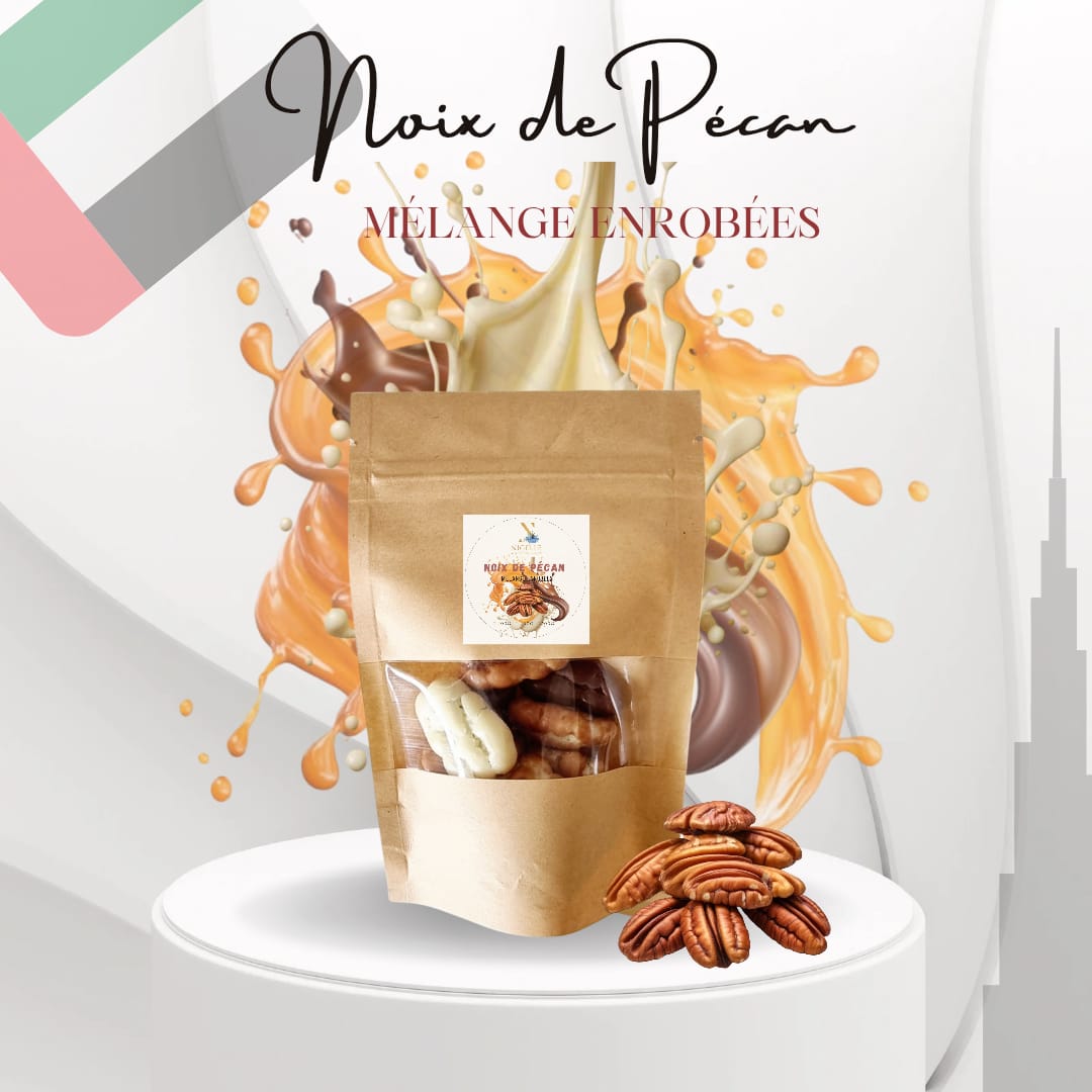 Noix de pécan enrobées mélange