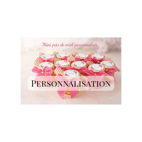 Personnalisation pour vos évènements